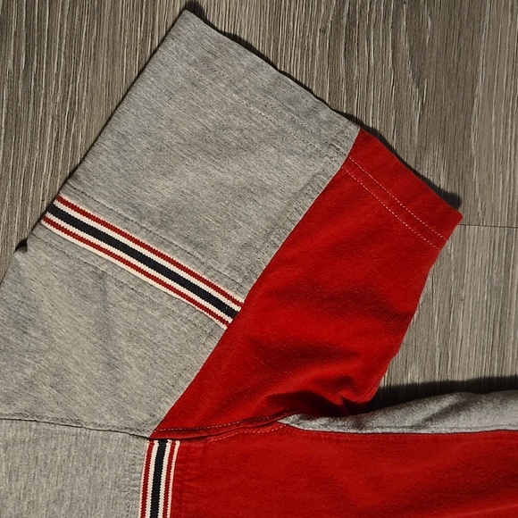 Vintage No Boundaries Elastic Striped T-Shirt (M) - Picture 2 of 6